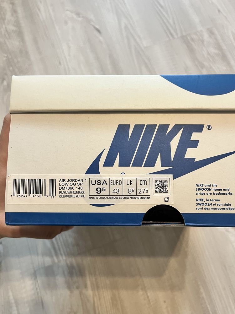 Nike Jordan x Fragment rozmiar 43 eu