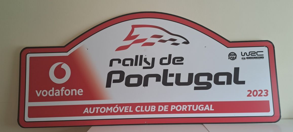 Placa Grande Rally de Portugal 2023