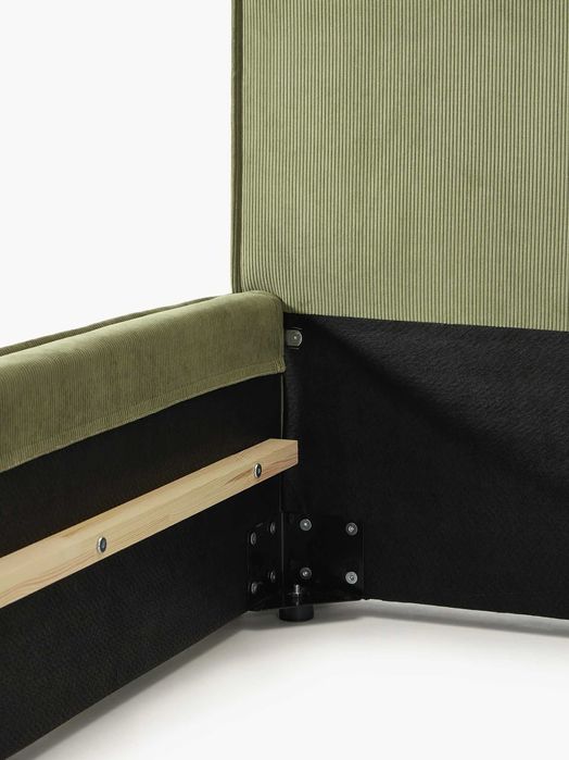 Łóżko tapicerowane ze sztruksu Dream (Westwing)