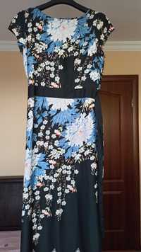 Розкішна довга сукня плаття в квітковий принт від Dorothy Perkins