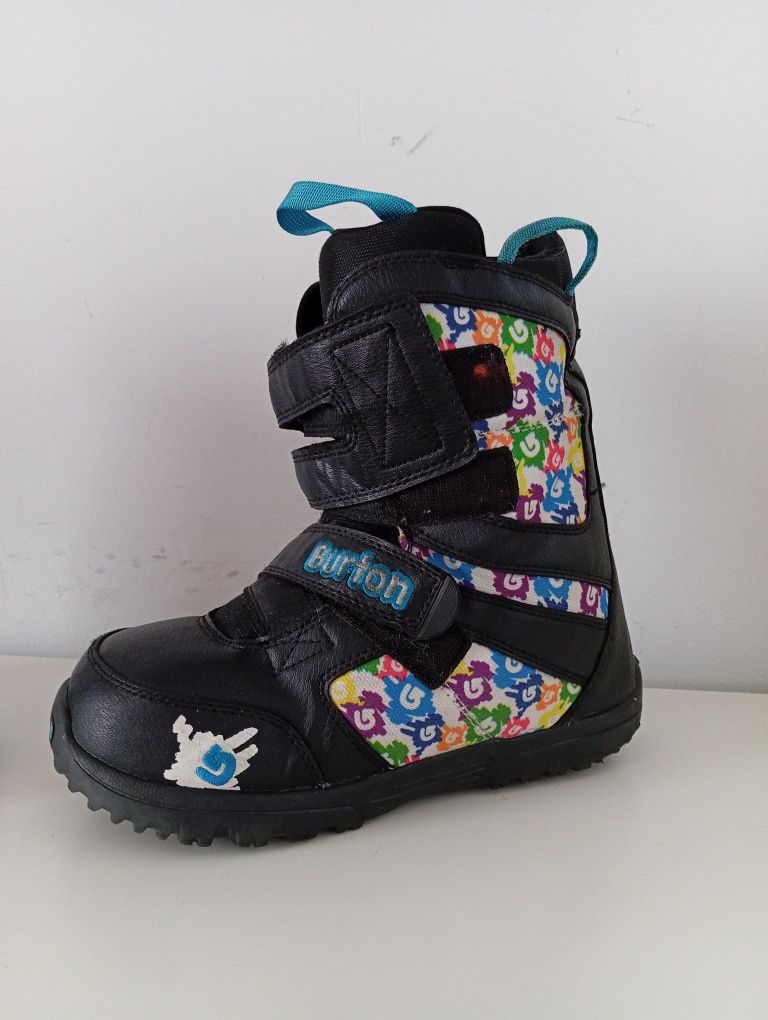 Buty zimowe śniegowce dziecięce Burton 34 snowboard