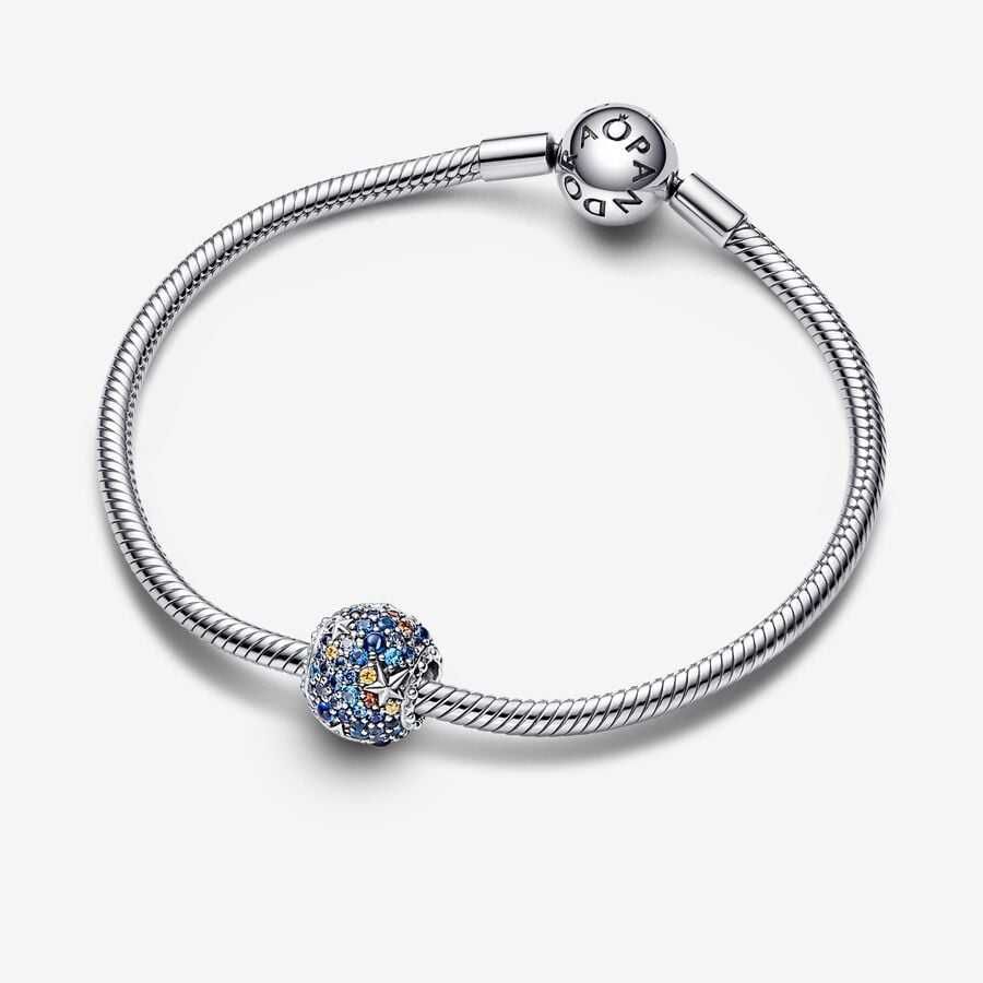 Pandora Charms Planeta Merkury z gwiazdami