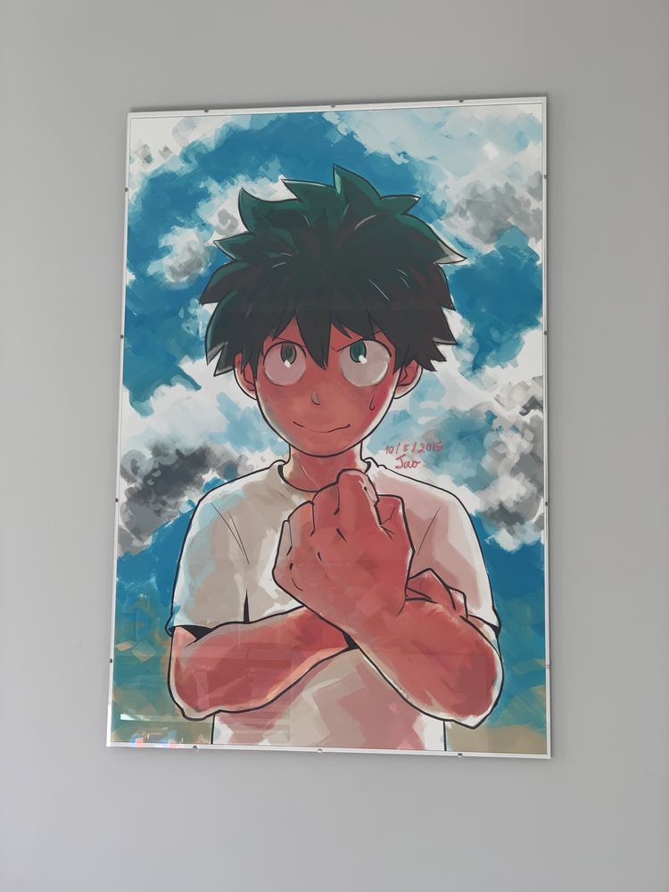 Obraz druk na płótnie 60x90 my hero academia BNHA plakat anime manga