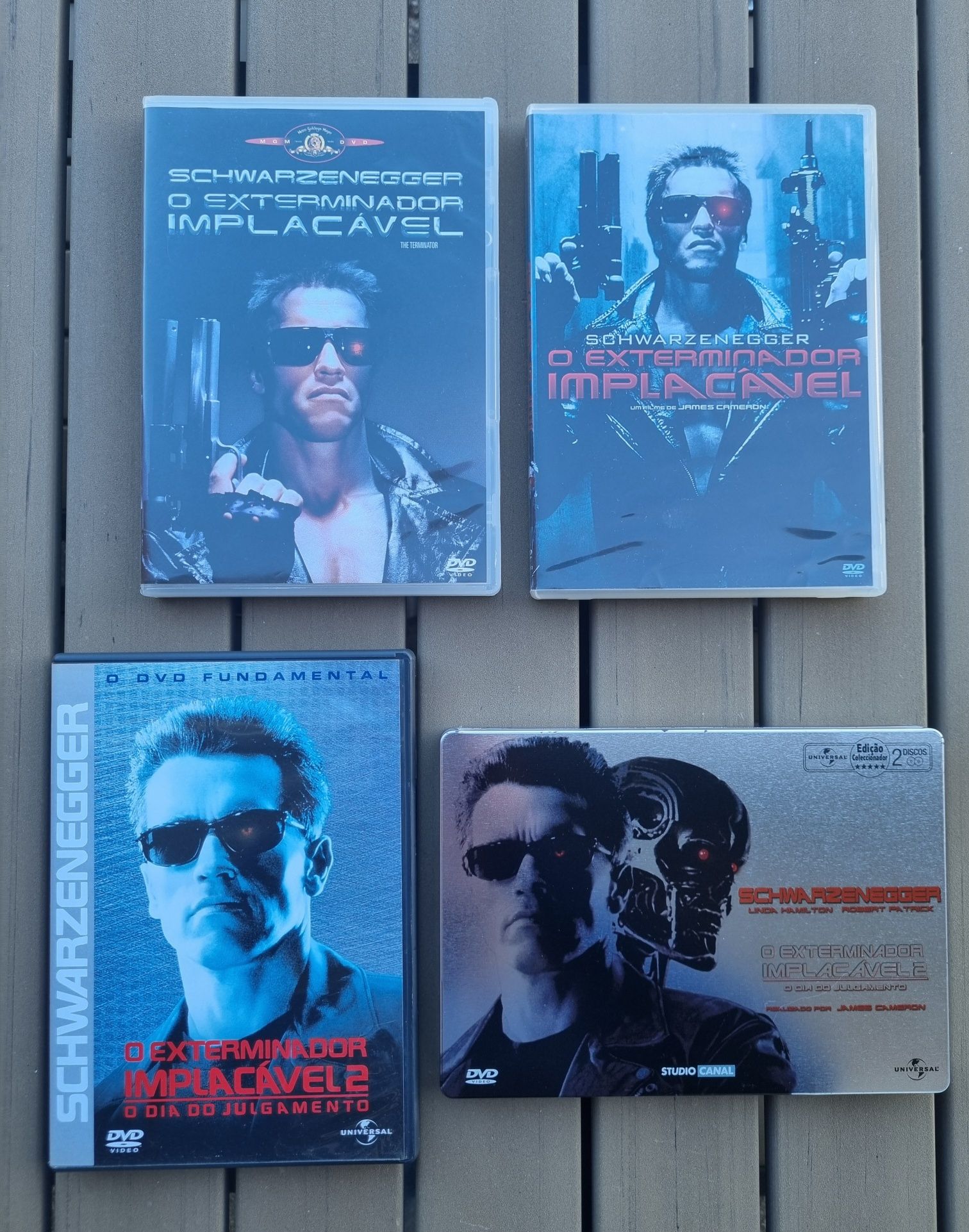 DVD Terminator Exterminador Implacável filmes nacionais