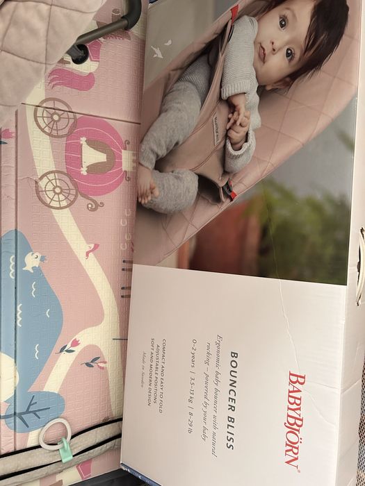 Babybjorn bujaczek lezaczek kolor beż