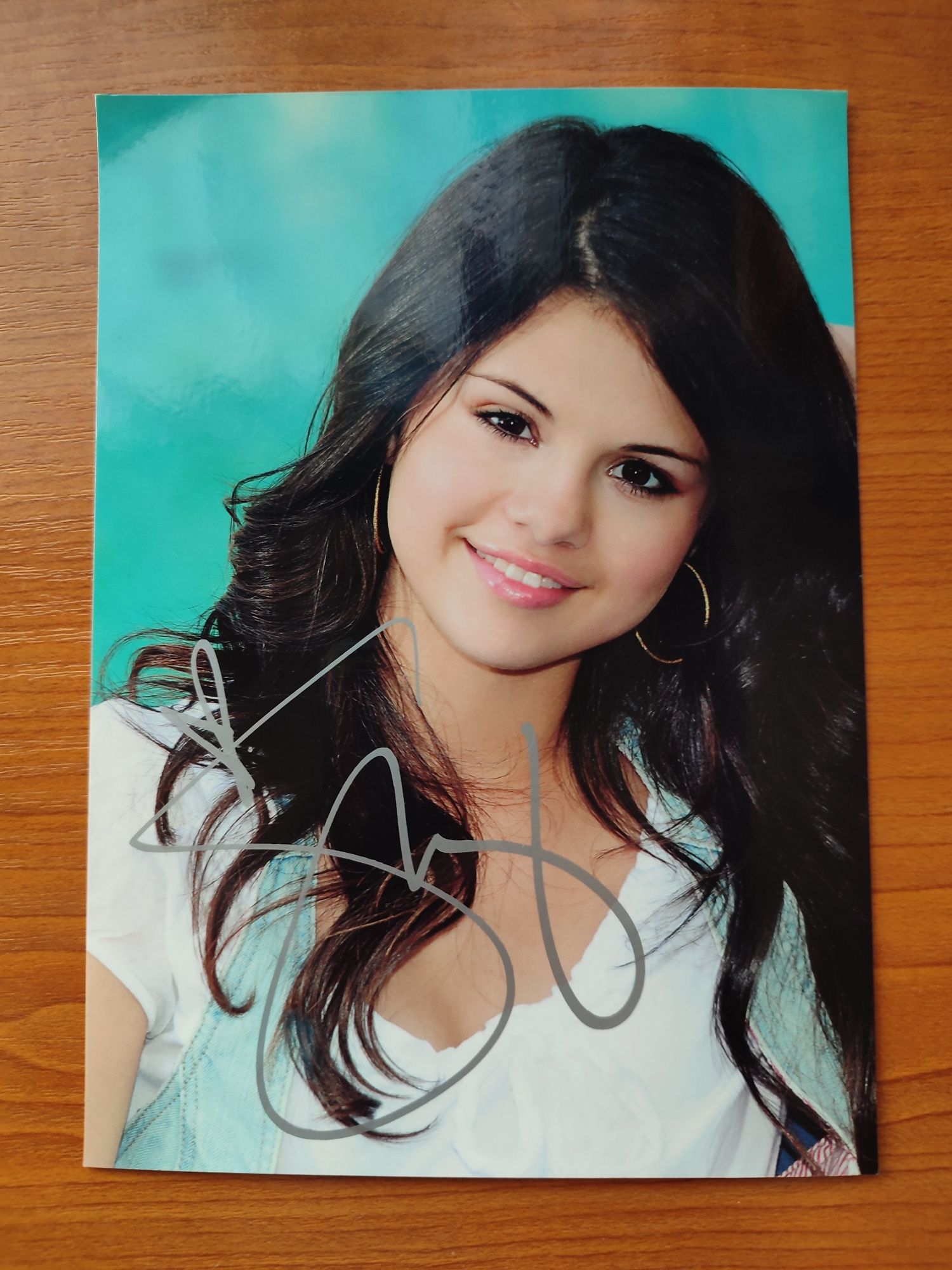 Autograf Selena Gomez