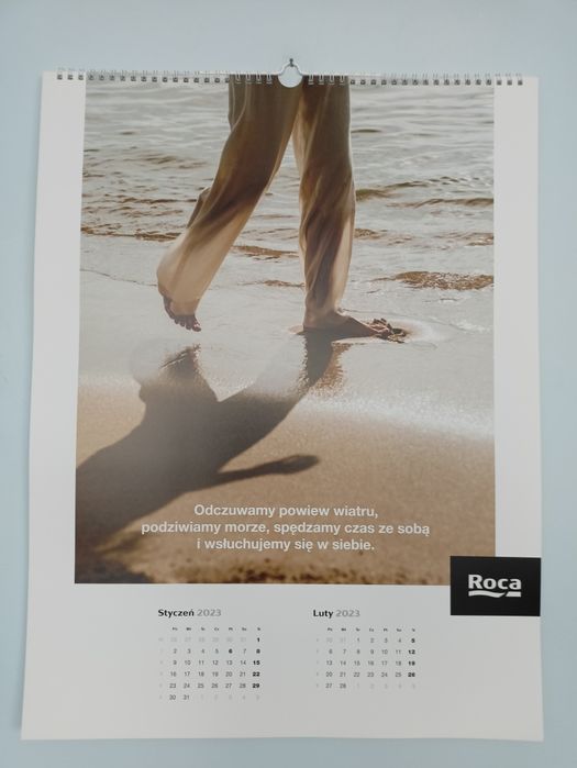Stary kalendarz ścienny 2023