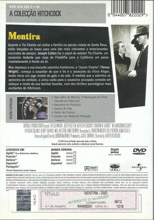 Mentira (colecção Hitchcock)