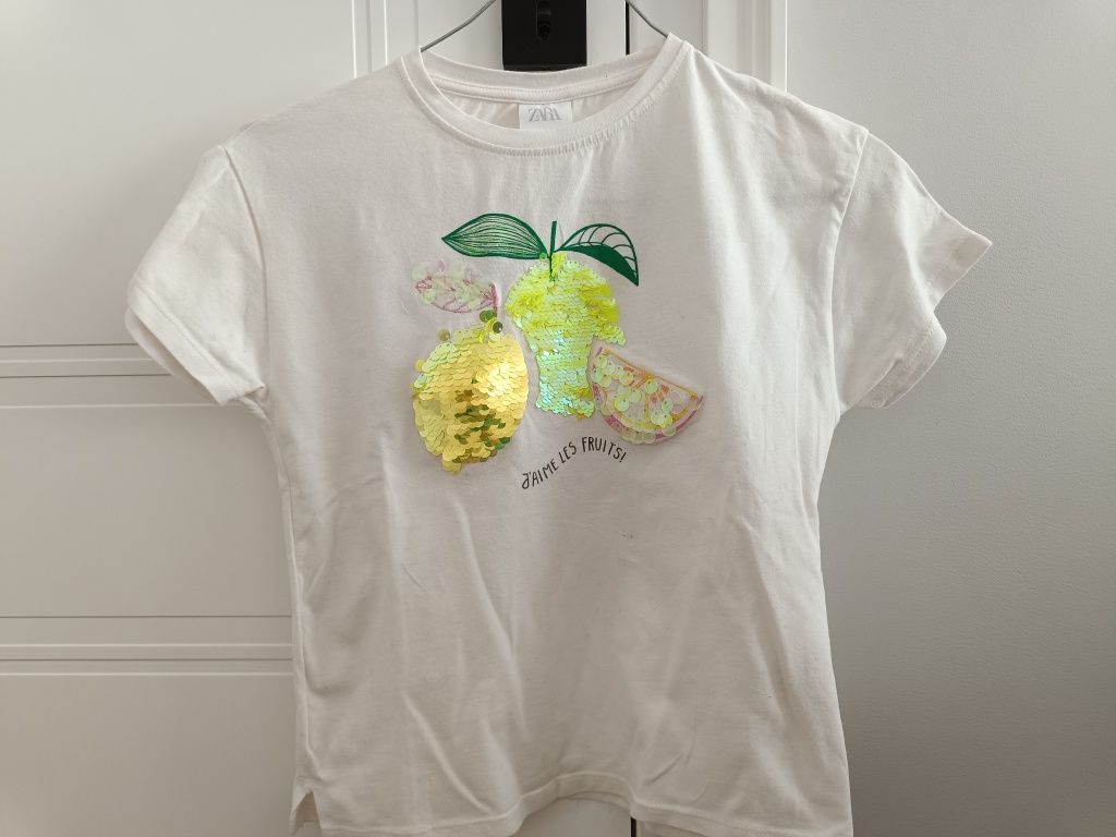 Koszulka, T-shirt z aplikacją ZARA