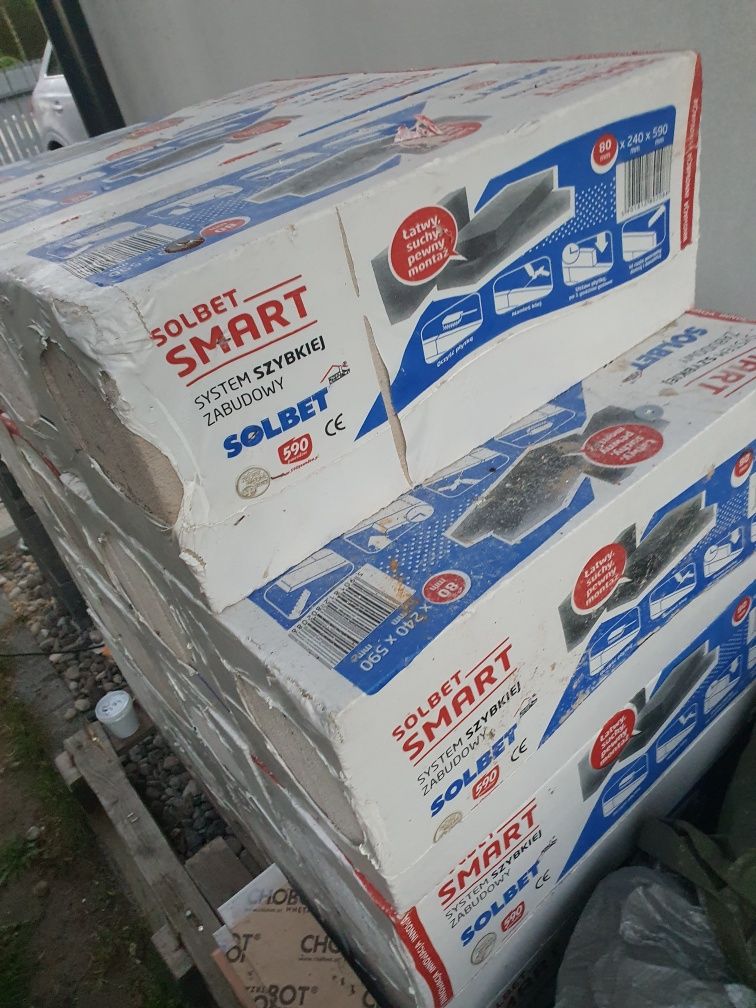 Bloczek siporex pustak solbet 8