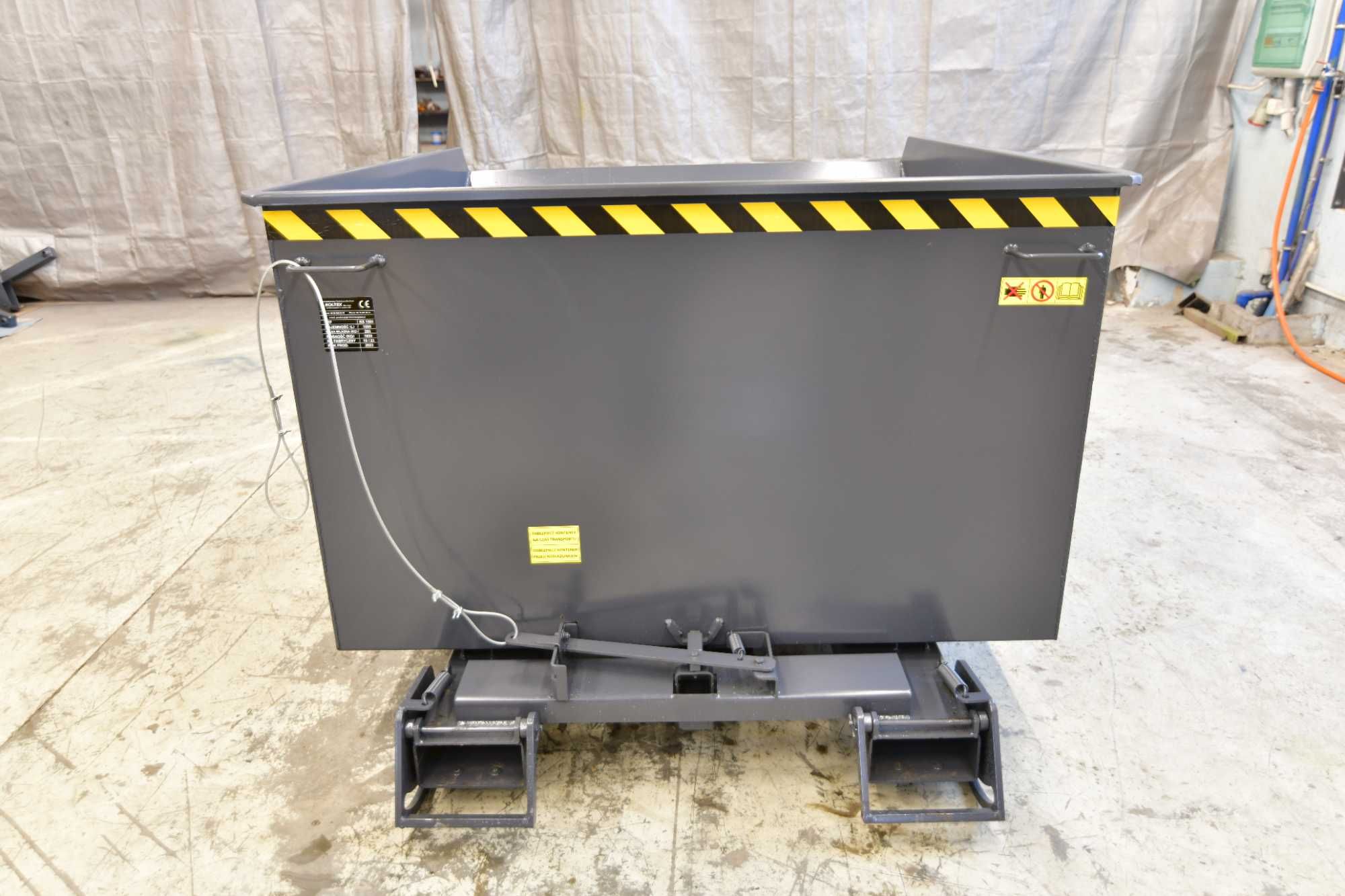 Koleba / Kontener / Kontener samowyładowczy / Pojemnik metalowy 1500L