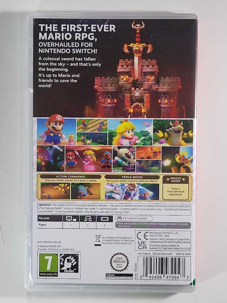 Super Mario RPG / Gra Nintendo Switch / Sklep z grami / Metro Służew