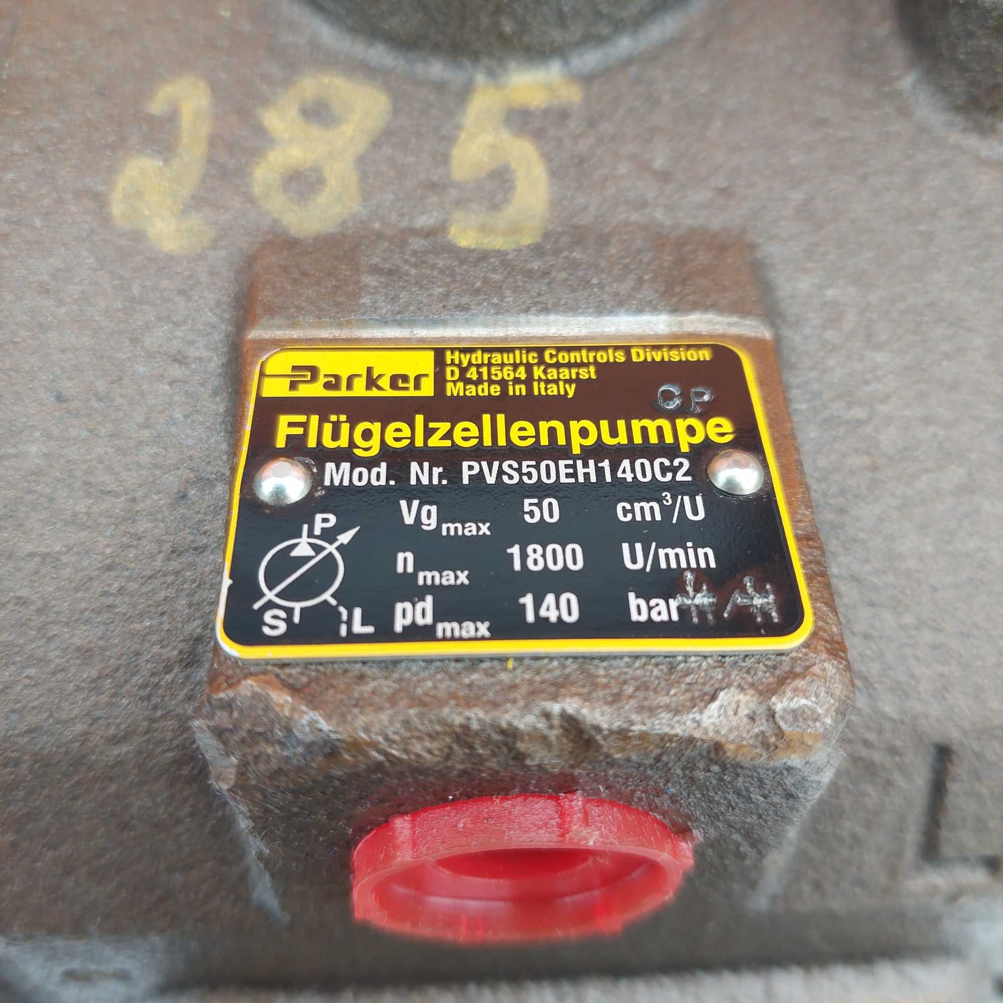 Pompa Hydrauliczna Olejowa Oleju Parker PVS Dwusekcyjna NOWA