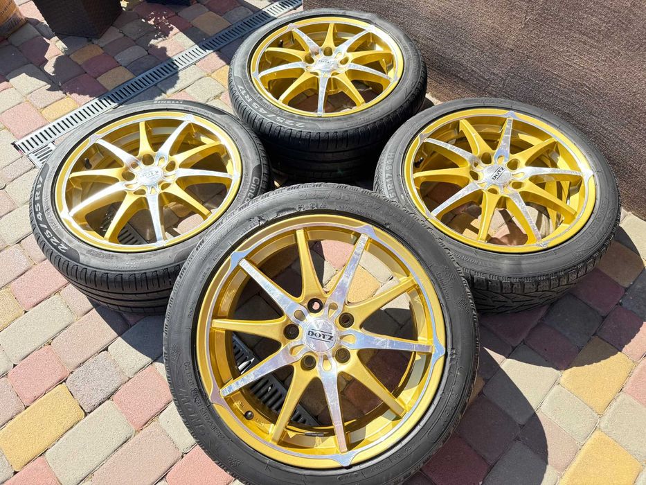 Тітанові діски Dotz 5*114.3 R17 Nissan-Honda-Mitsubishi-Mazda-Kia
