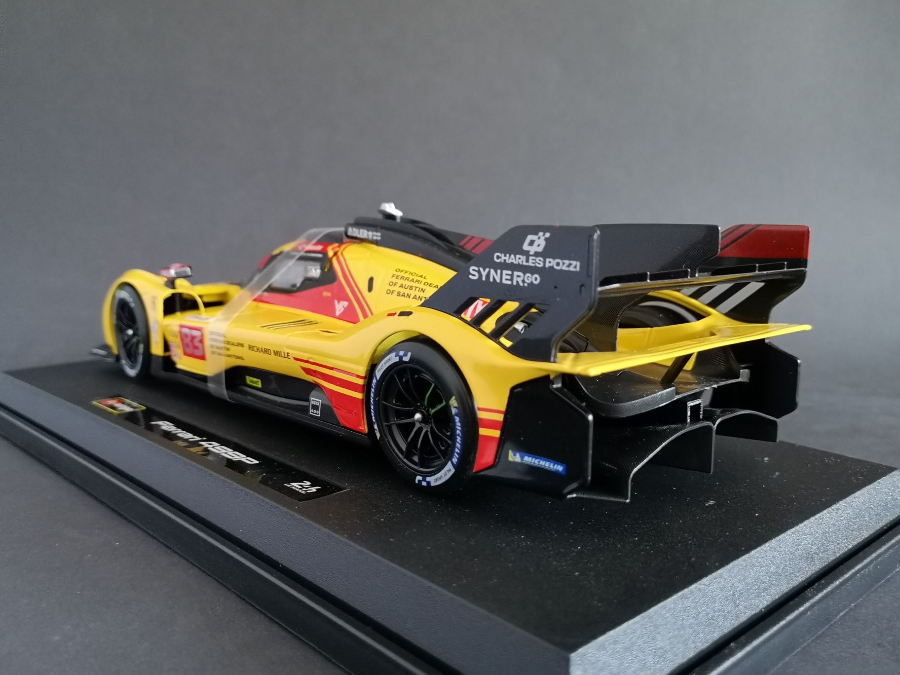 Ferrari 499P #83 24h Le Mans 2024 Robert Kubica Bburago 1:18