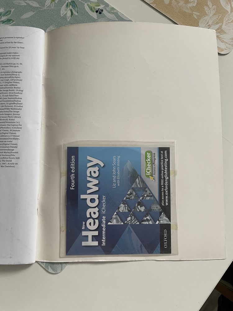 Headway Intermediatre Workbook with key Fourth edition