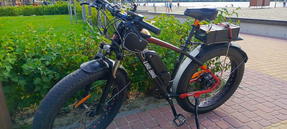Електровелосипед Like.Bike Bruiser (Red/Grey) 499 Wh