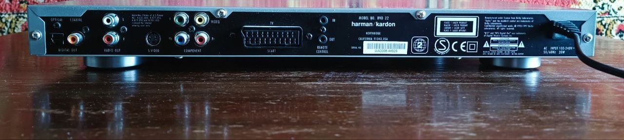 DVD програвач Harman Kardon 22