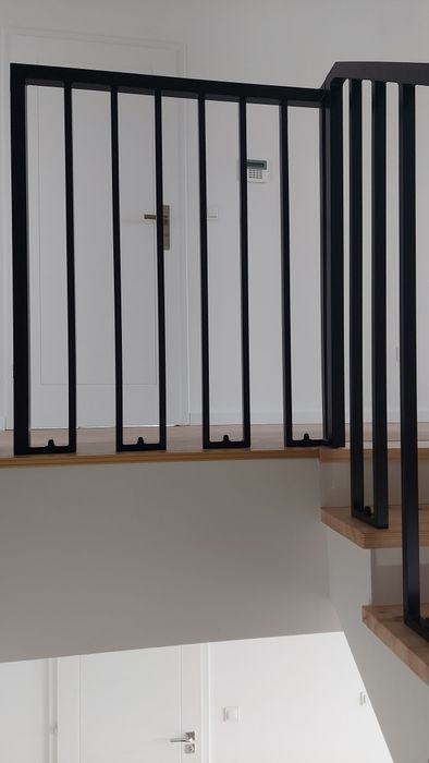 Balustrada Zewnętrzne Wewnętrzne Malowane Proszkowo
