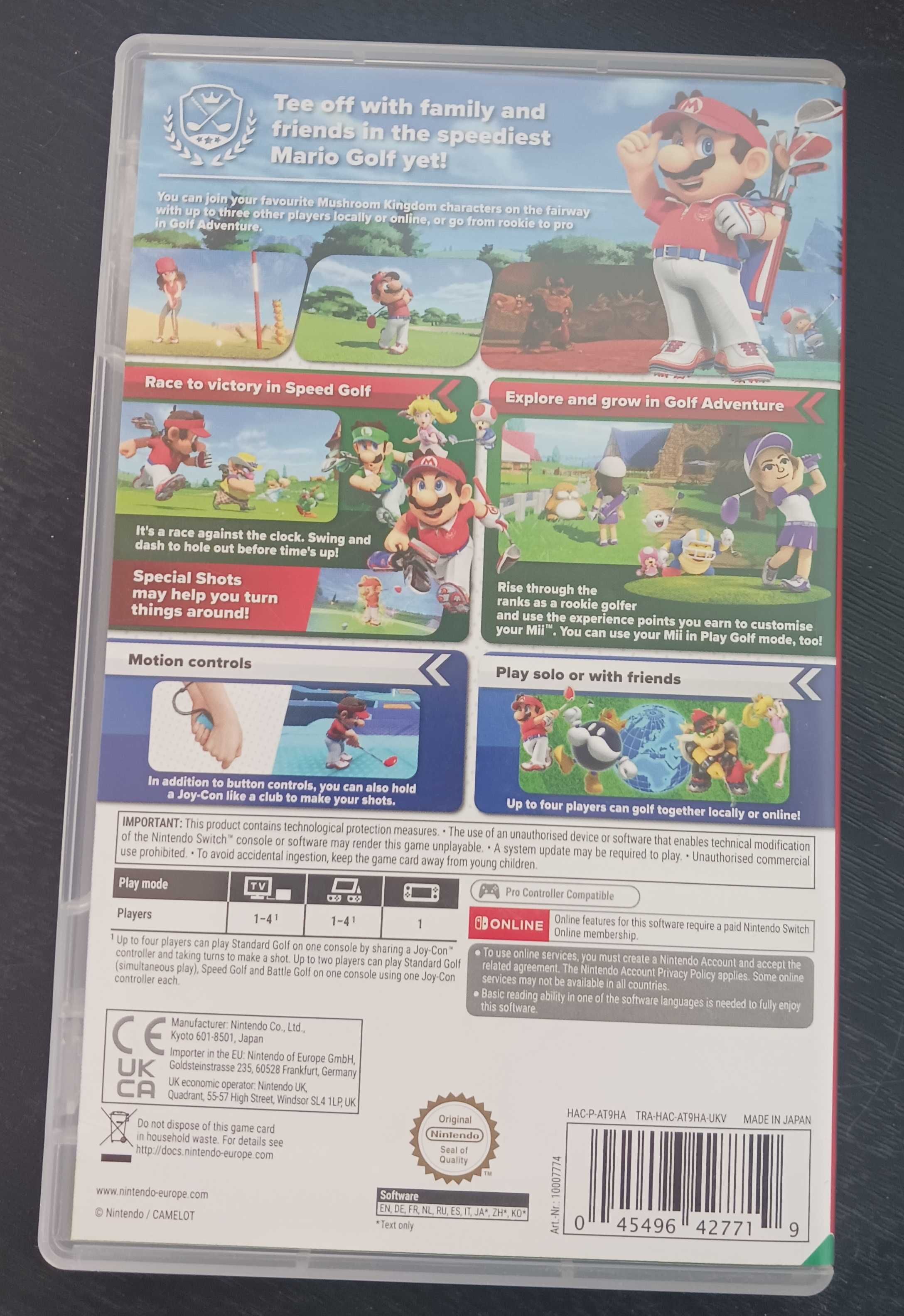 Mario Golf: Super Rush Switch