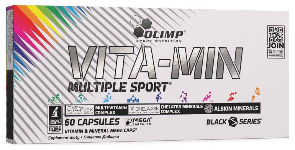 OLIMP VITA-MIN Multiple Sport Mega Caps 60 Witaminy i Minerały TANIO !