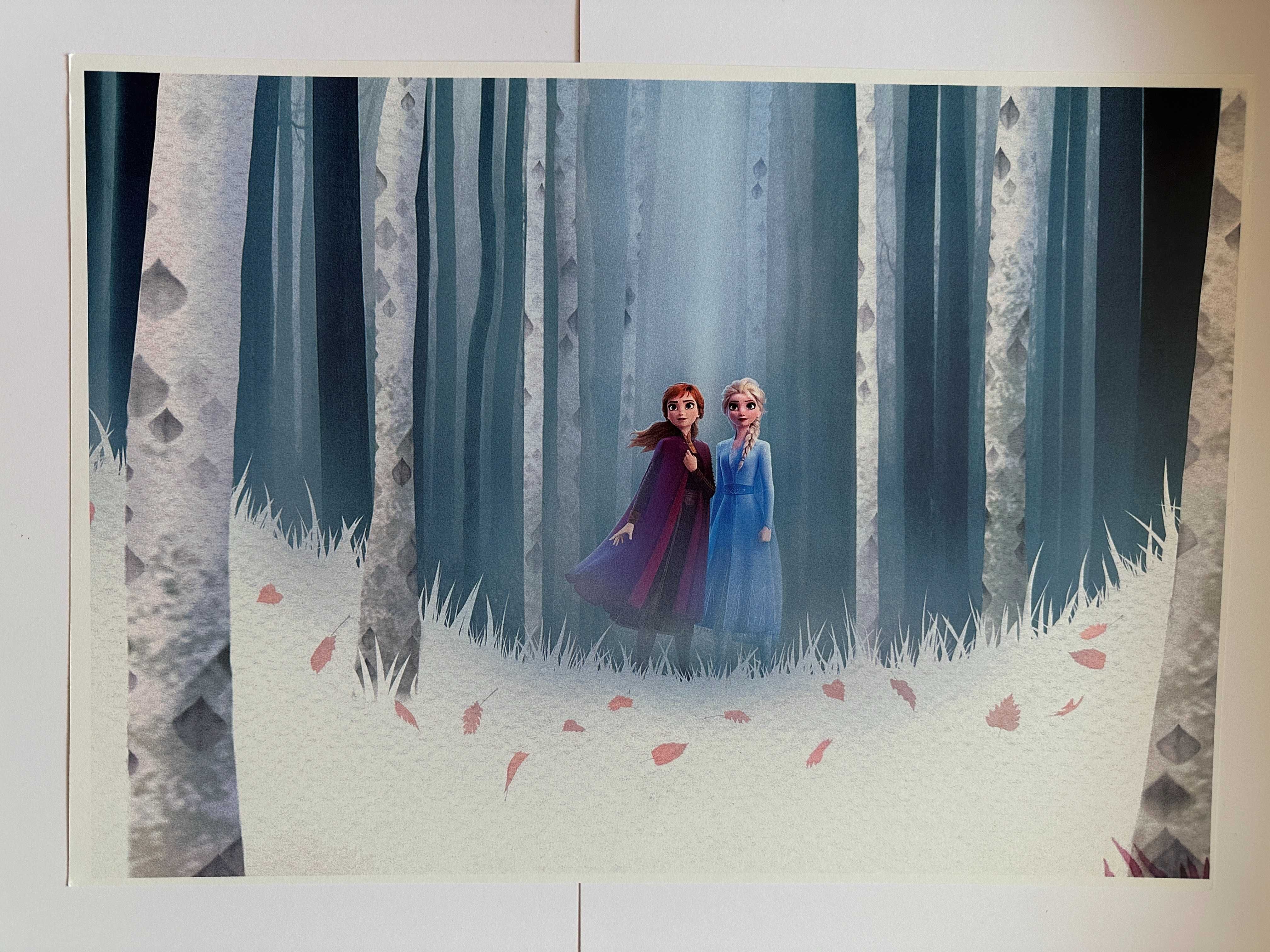 kraina lodu plakat A3 frozen bajka elsa anna poster prezent animacja