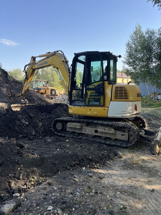 Koparka 8t komatsu pc80-5