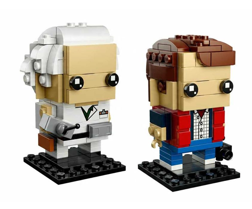 LEGO BrickHeadz 41611 Marty McFly & Doc Brown - NOWY!, nie otwierany