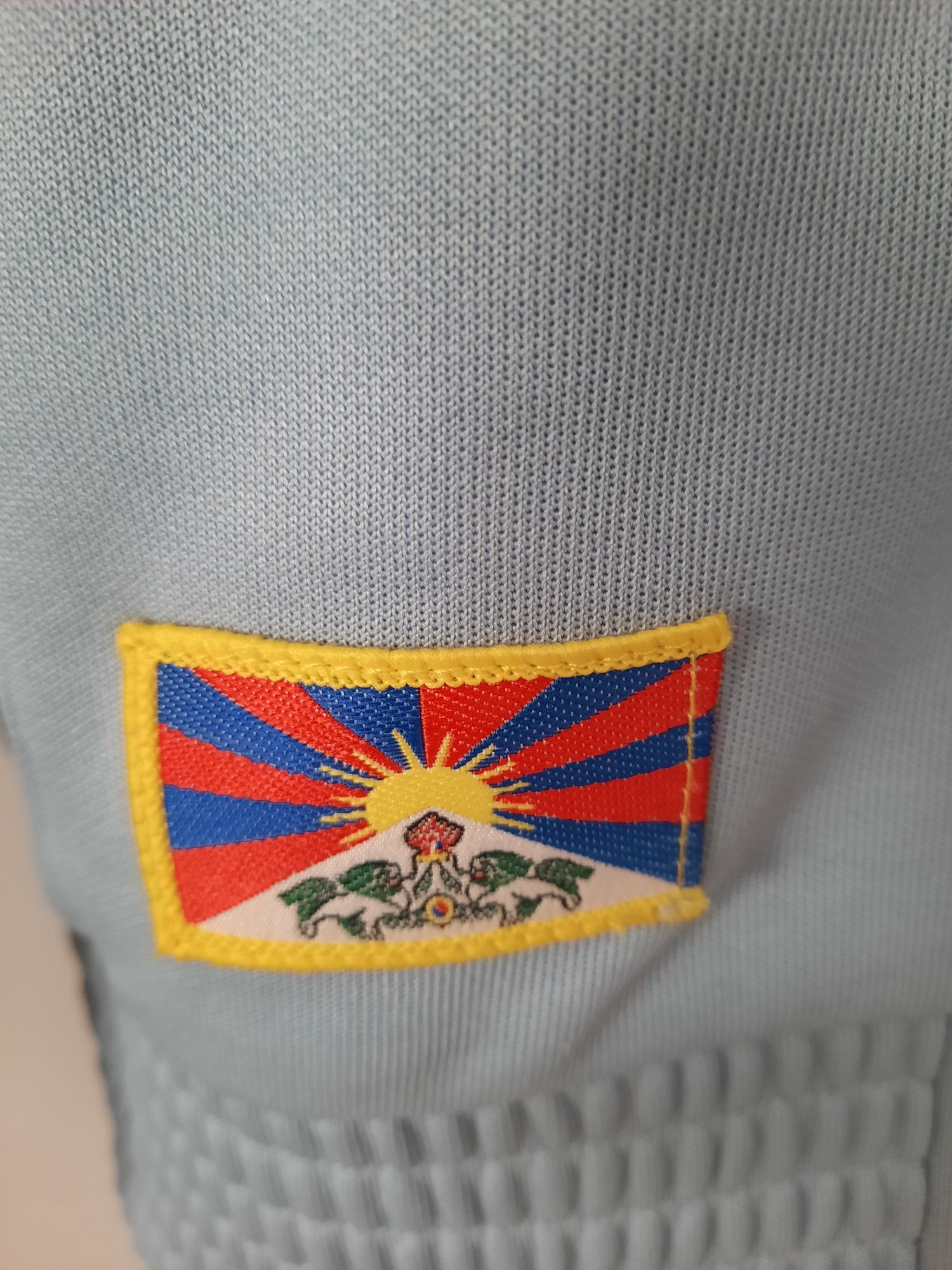 bluza dresowa piłkarska Tybet, unikat, hummel, Vintage, rozm M