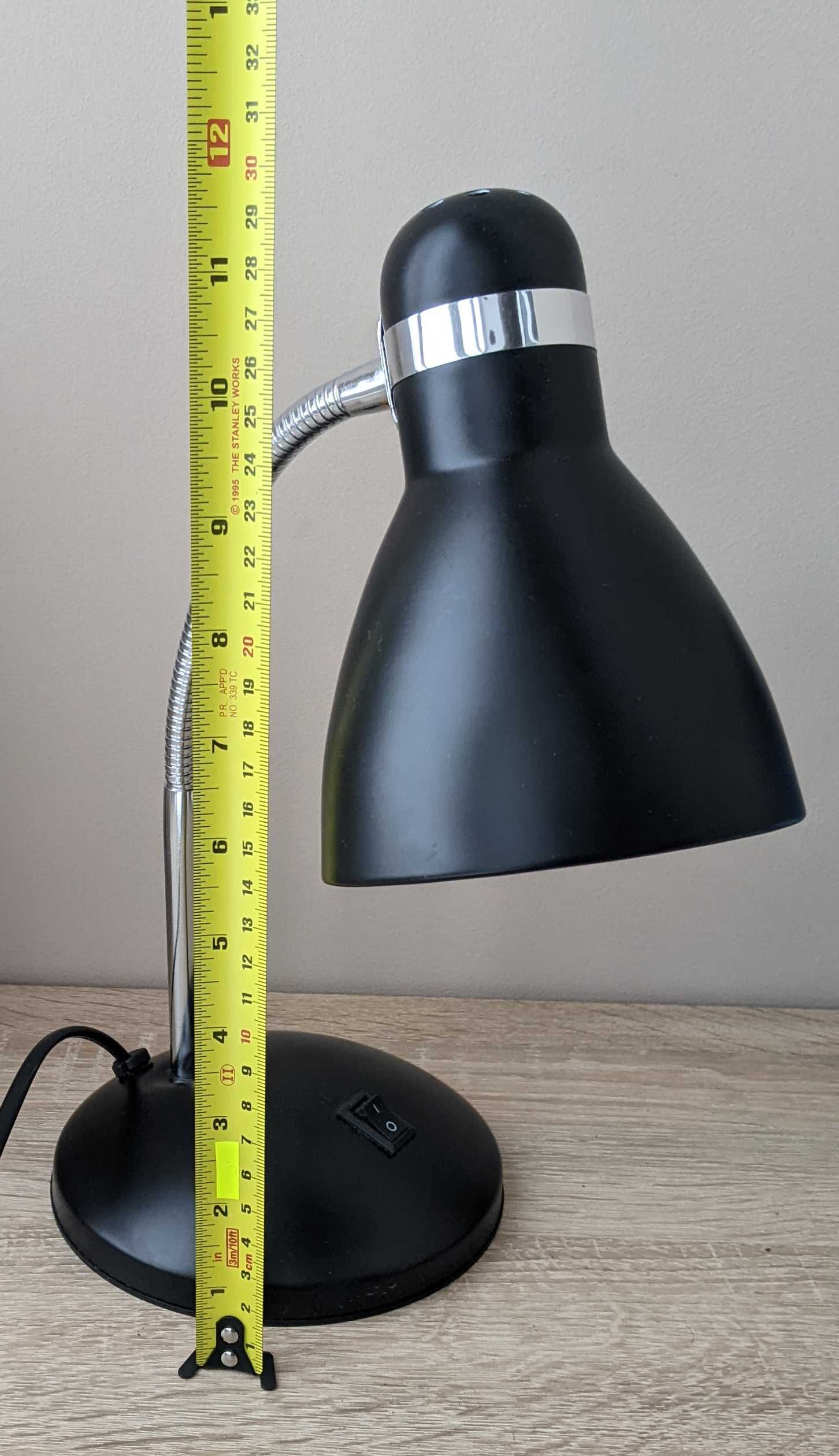 Настольная лампа Геотон 803-3 1x40 Вт E27 черный