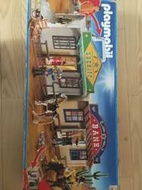 Przenośny Playmobil Western City, szeryf i bank GRATIS