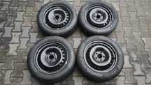 4x koła stalowe Volvo C30 S40 V50 V40 Vredestein Quatrac Całoroczne