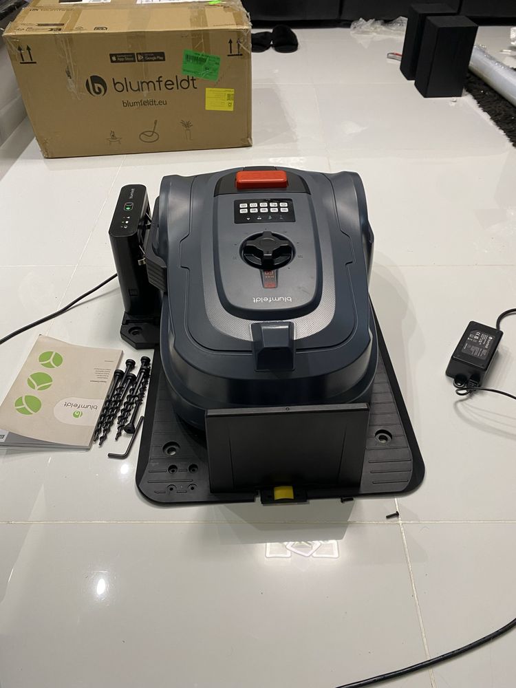 Газонокосарка робот Smart з Німеччини Blumfeldt Grass Connect 10046916