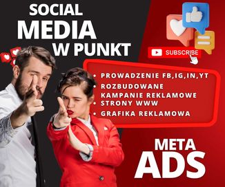 Reklama, Meta Ads, Facebook, Instagram, prowadzenie social media