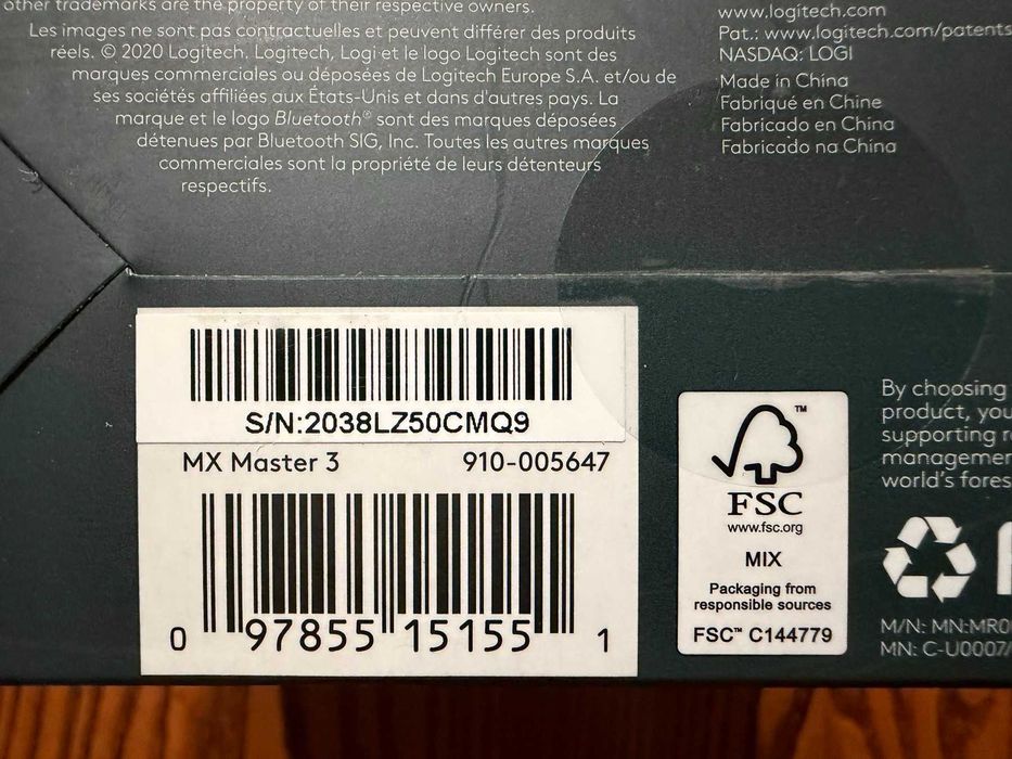 Беспроводная мышь Logitech MX Master 3 Black