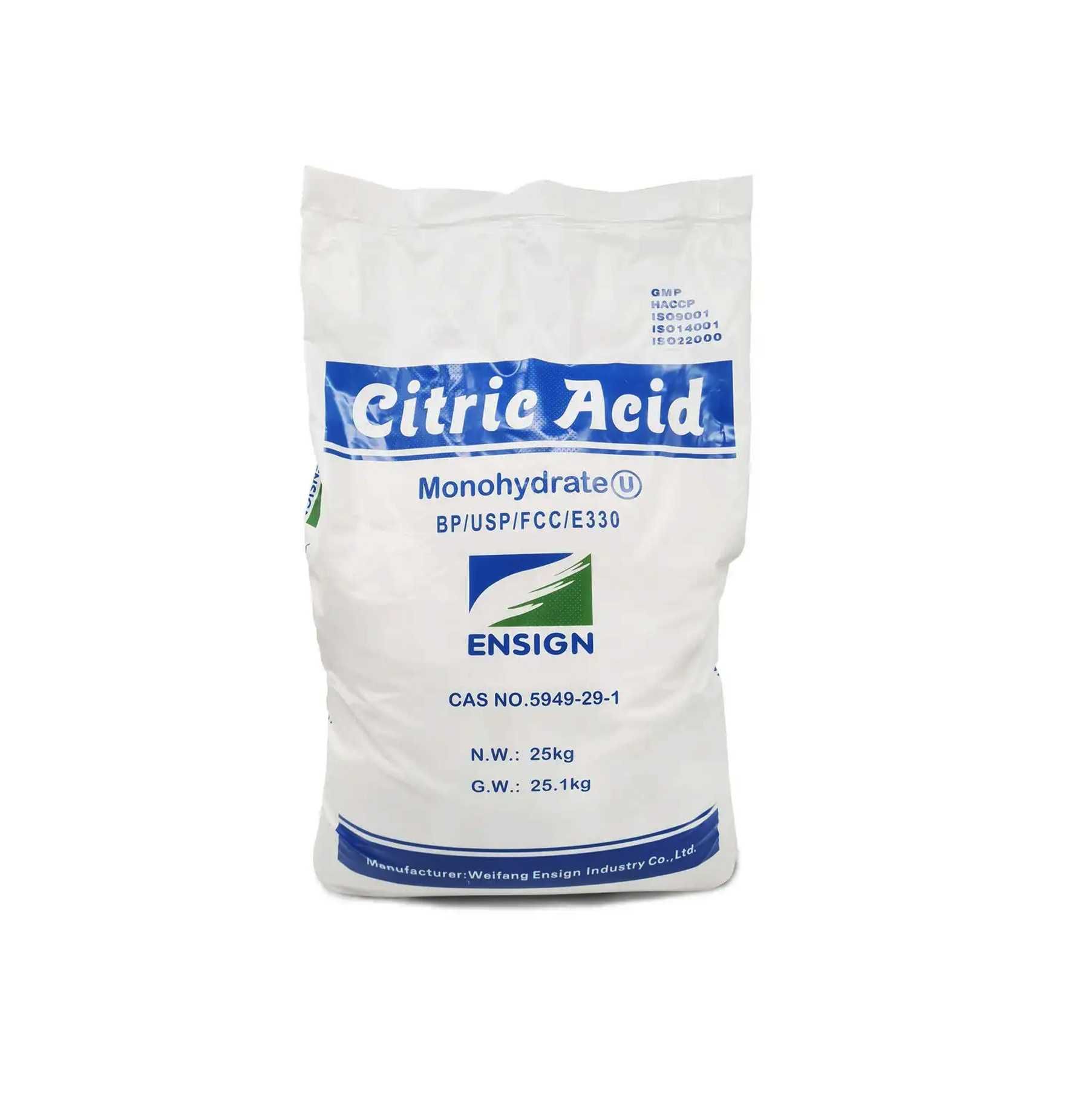 Лимонна кислота харчова Citric Acid Е-330 25 кг