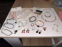 Mega zestaw biżuterii kolczyki bransoletki naszyjniki spinki Blinkshop
