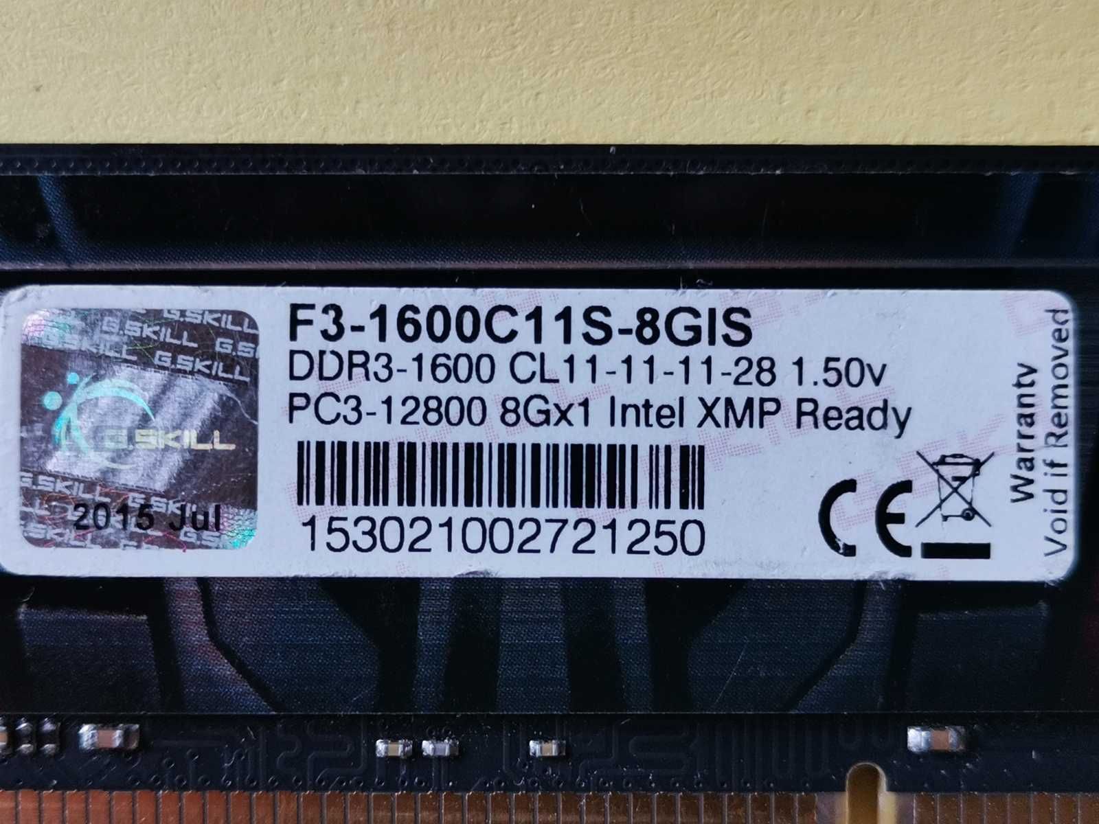 DDR3 8GB G.SkiLL AEGiS 12800