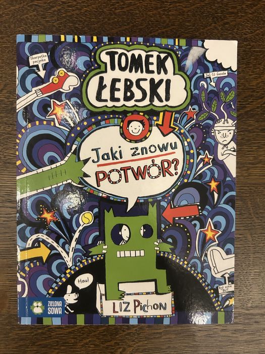 Książka-komiks Tomek Łebski „Jaki znowu potwór”?