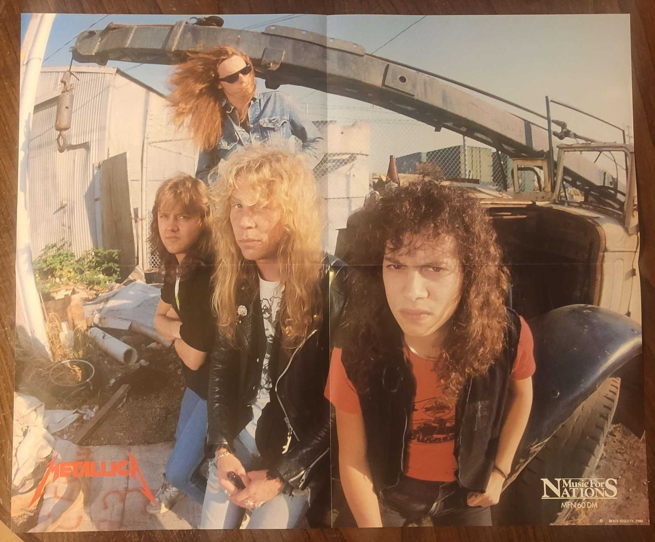 Metallica Master of Puppets Duplo LP 1987 Edição Limitada+MFN Singles