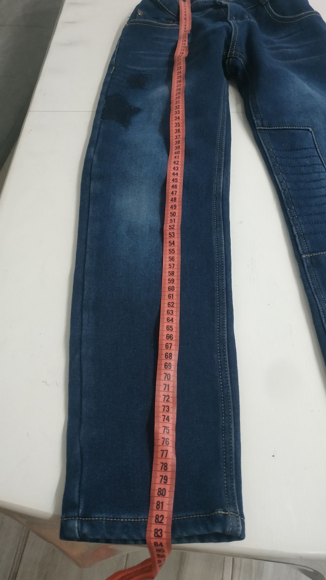 Зимові джинси на флілісі на 10-11 років