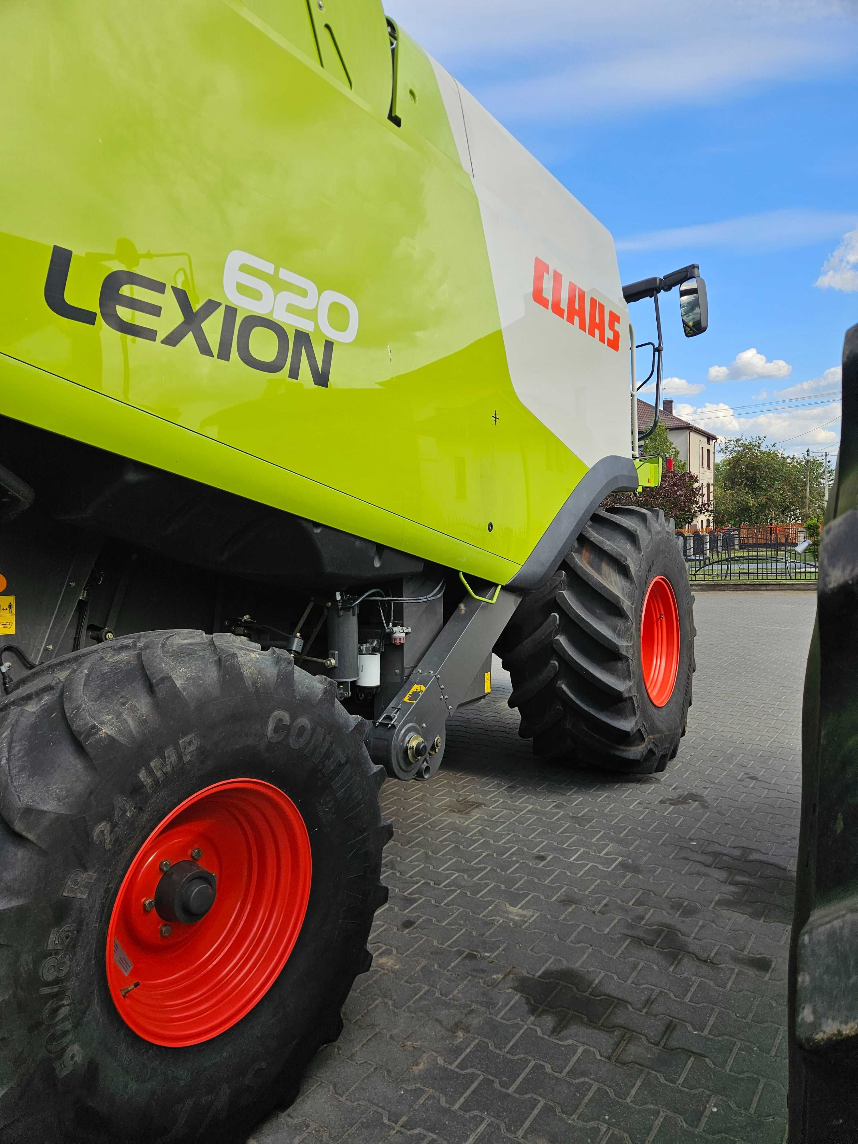 Kombajn zbozowy claas lexion 620 630