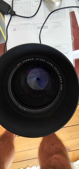 Obiektyw Carl Zeiss Jena Sonnar F/4 300mm