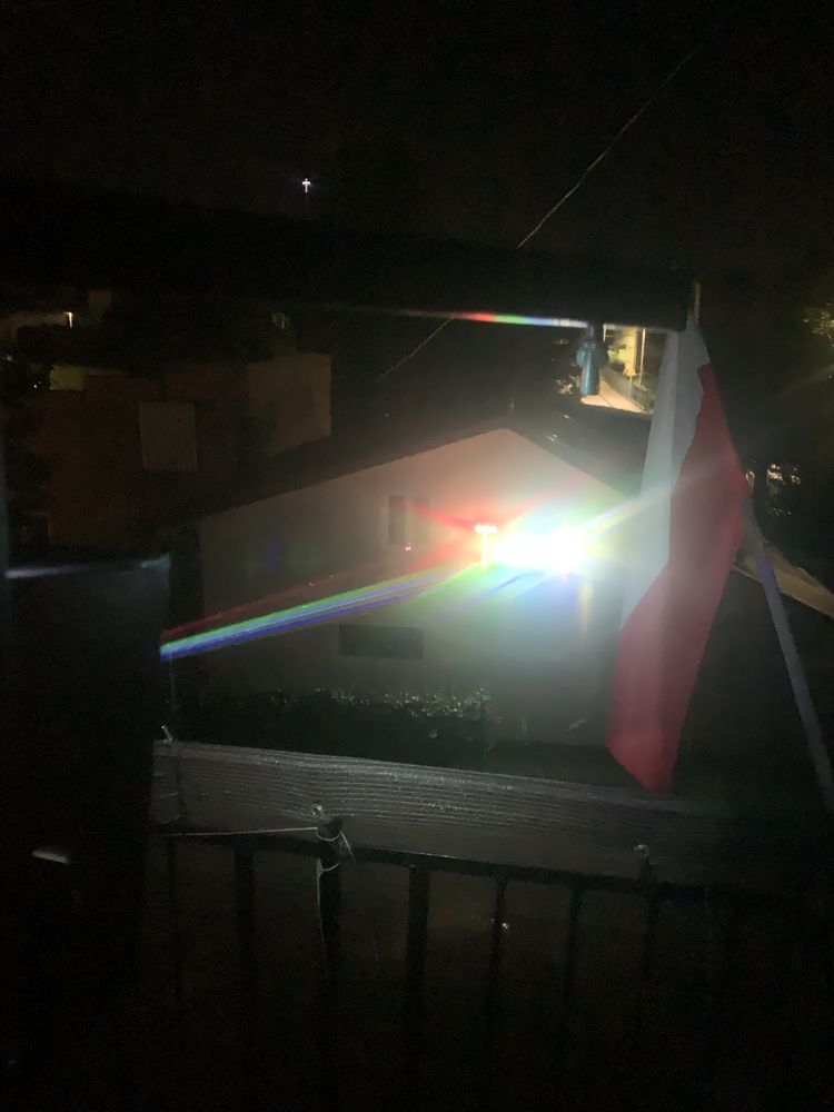 Projektor laserowy sceniczny 3W DMX