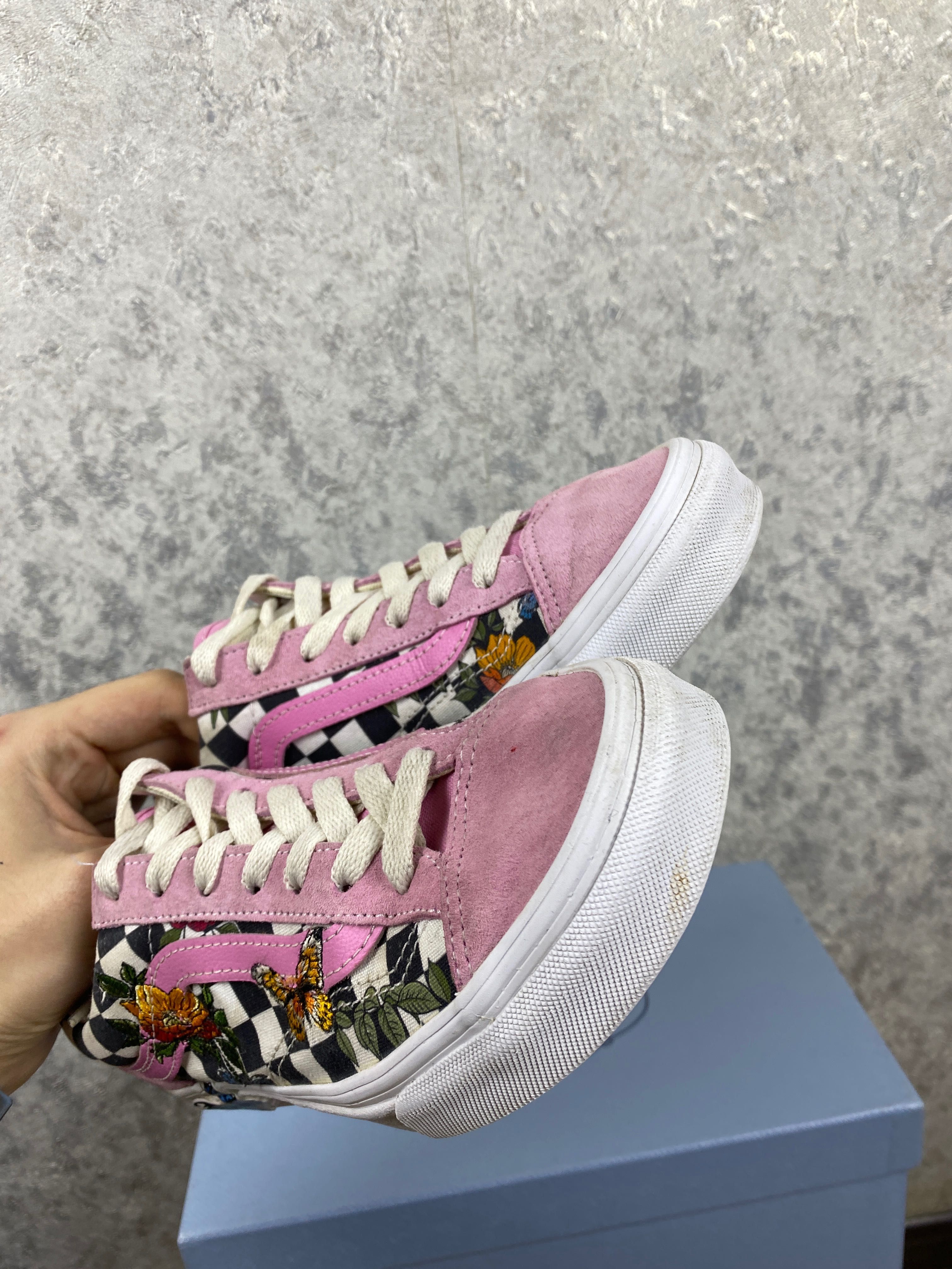 Женские кеды Vans Style 36 Rosebloom (23 см)