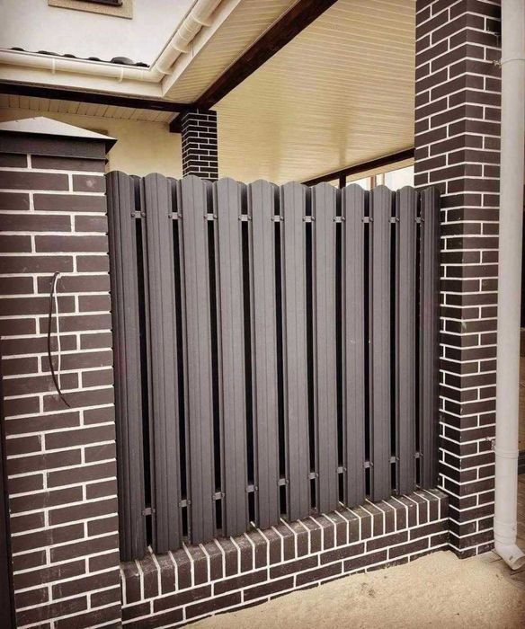 Штахетник, Штакетник металевий Двосторонній