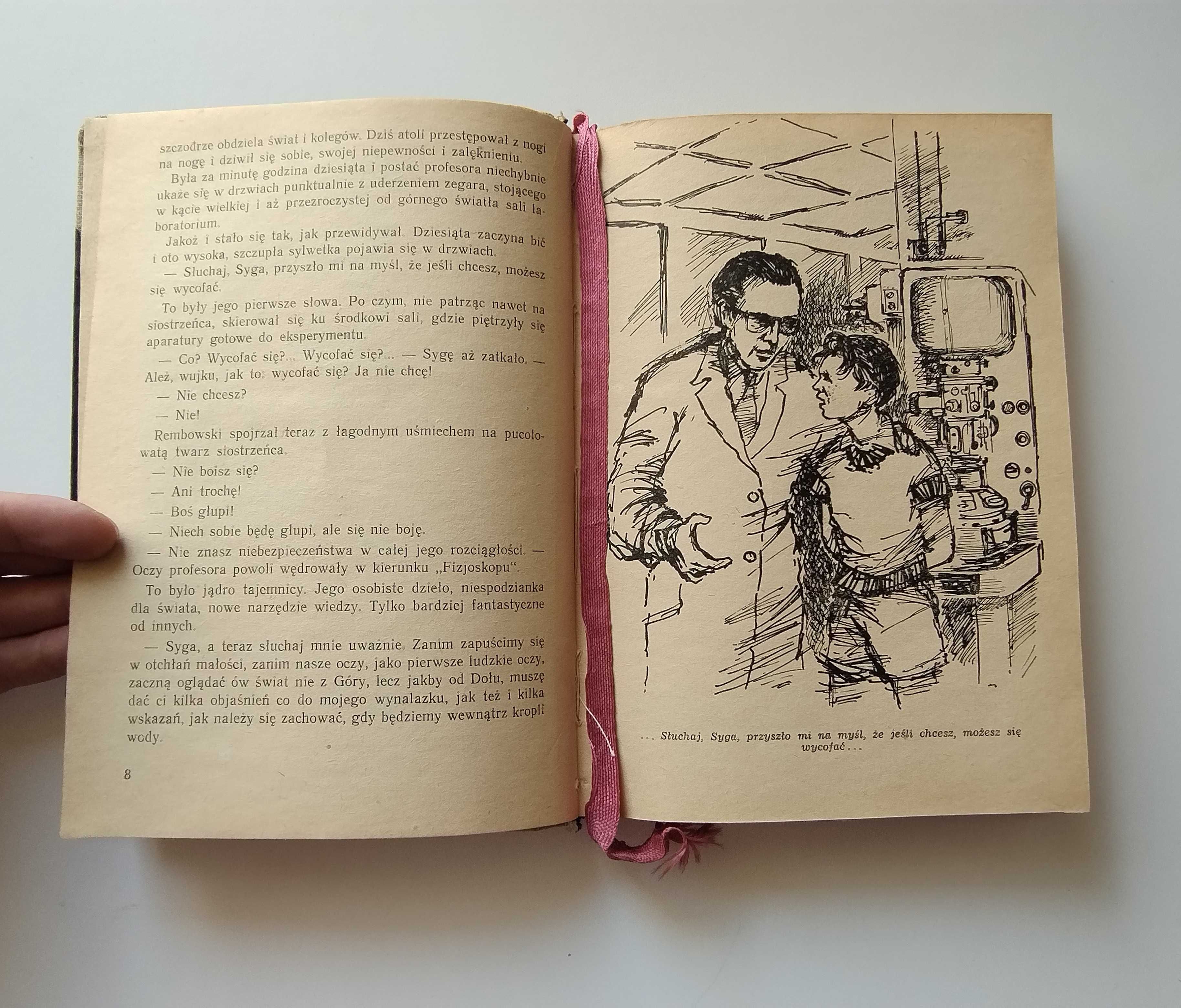 Podróże mikrokosmiczne prof. Rembowskiego Unkiewicz 1956 wydanie I