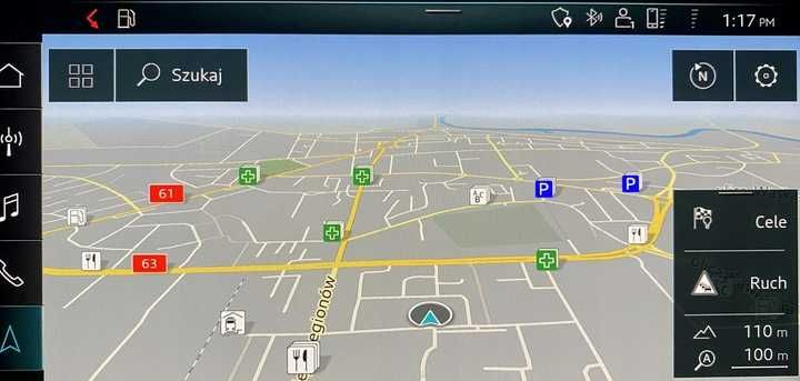 AUDI Q8 MH2P polskie menu lektor mapa radio USA na EU