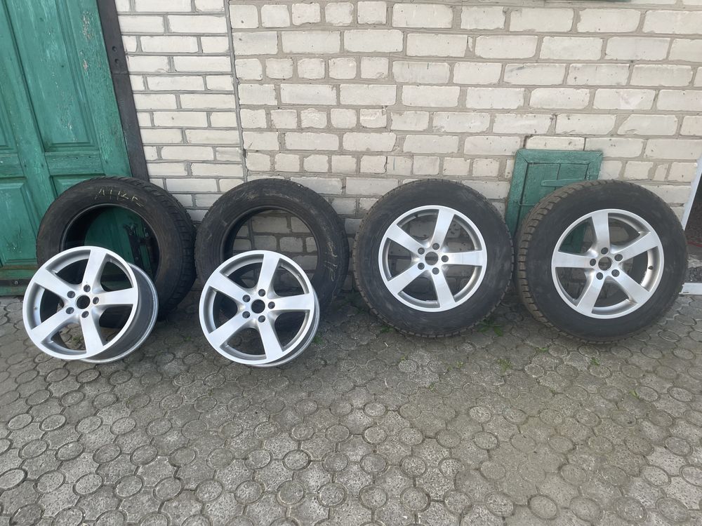 Диски 5х114.3 з шинами 225/65 r 17