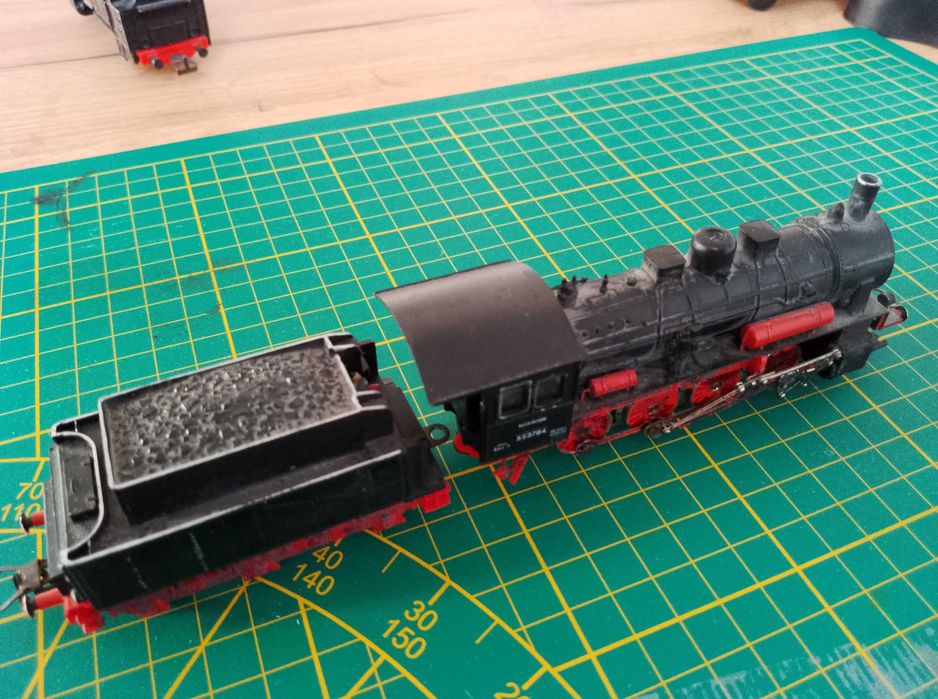 Super lokomotywa br55 kolejka h0 z tendrem!